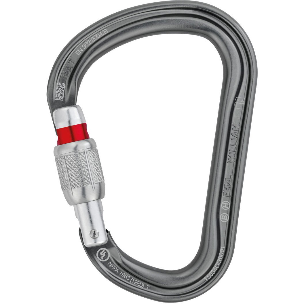 yates ラペリングハーネス　PETZL ピラナ　ウィリアム　実物 PETZL William Screw Lock | The Ranch Climbing G