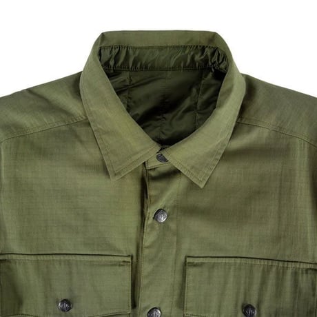 TOPO DESIGNS INSULATED SHIRT JACKET-MEN'S Olive