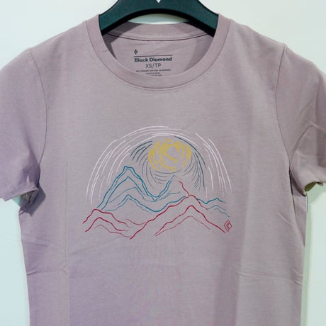 BLACK DIAMOND  SUMMIT SCRIBBLE TEE WOMEN'S Wood Violet