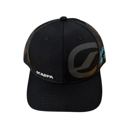 SCARPA LOGO TRACKER CAP Black