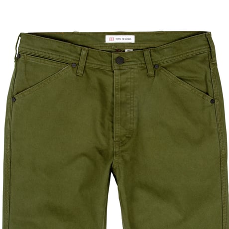 TOPO DESIGNS 5 POCKET PANTS TWILL Olive