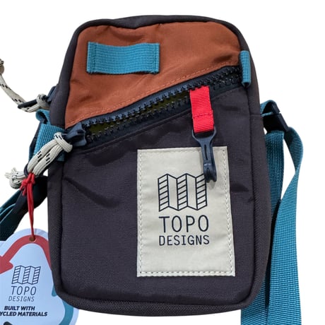 TOPO DESIGNS MINI SHOLDER BAG Clay / Chocolate