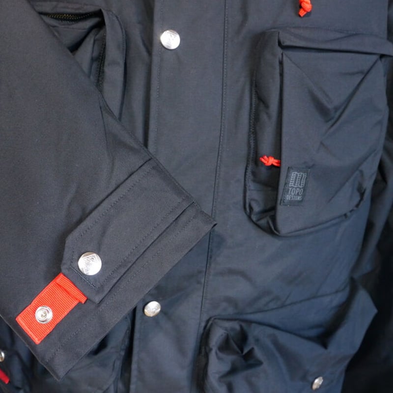 TOPO DESIGNS MOUNTAIN JACKET-MEN'S Black | The TOPO DESIGNS MOUNTAIN JACKET-MEN'S Black | The