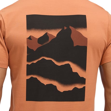 BLACK DIAMOND  MOUNTAINSCAPE TEE Moab Brown