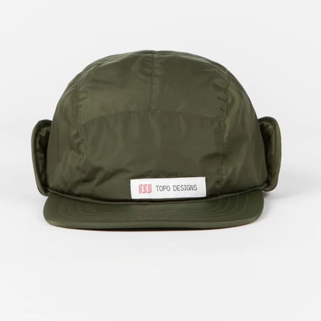 TOPO DESIGNS PUFFER CAP Olive