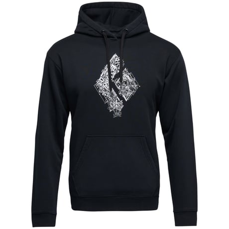 BLACK DIAMOND ENGINEERED DIAMOND HOODY Black