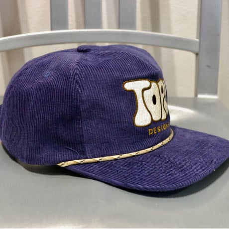 TOPO DESIGNS CORDUROY TRUCKER HAT - BUBBLE TOPO Navy