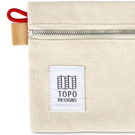 TOPO DESIGNS ACCESSORY BAG-S  Canvas Natural