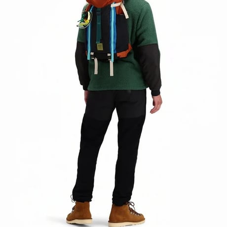 TOPO DESIGNS MOUNTAIN FLEECE PULLOVER - MEN'S Forest