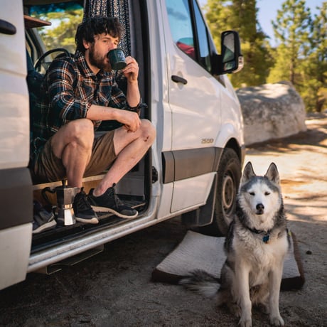 HIPPY TREE x JIMMY WEBB SERIES SIGNAL FLANNEL Black