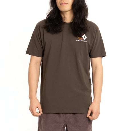 BLACK DIAMOND FADED TEE Basalt