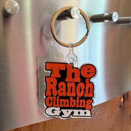 The Ranch Climbing Gym Original Keyring Logo