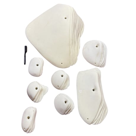 METOLIUS NEW WEAVE SET OF 8 White