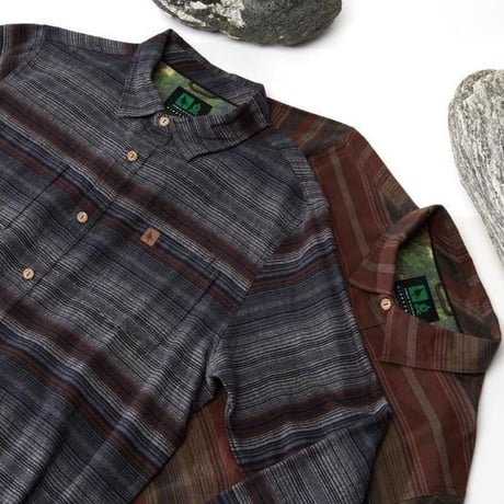 HIPPY TREE SANTIAGO FLANNEL Grey