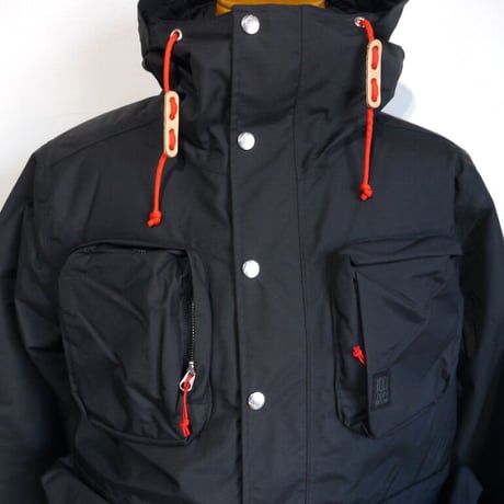 TOPO DESIGNS MOUNTAIN JACKET-MEN'S Black