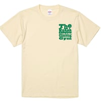 THE RANCH GYM LOGO T-SHIRT UA5001 Ivory/Forest Green