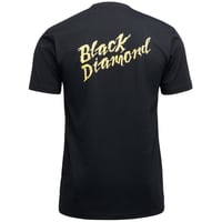 BLACK DIAMOND SHREDDED TEE Black
