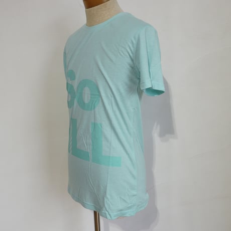 SOILL  STACKED LOGO TEE Seaform