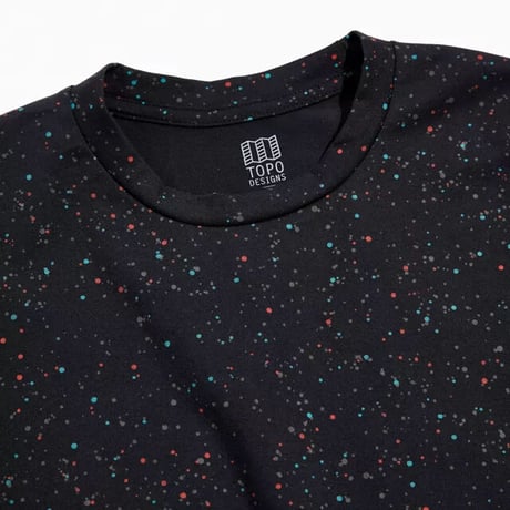TOPO DESIGNS COSMOS TEE Black