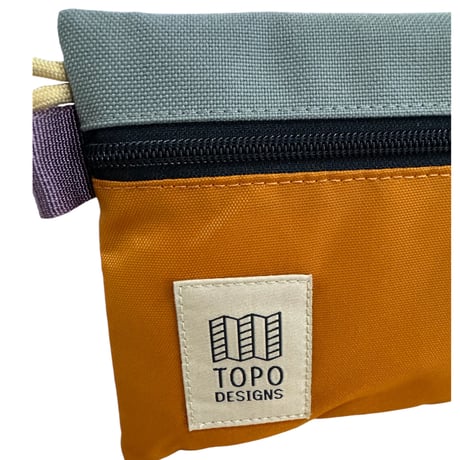 TOPO DESIGNS ACCESSORY BAG-S  Canvas Beetle/Spice