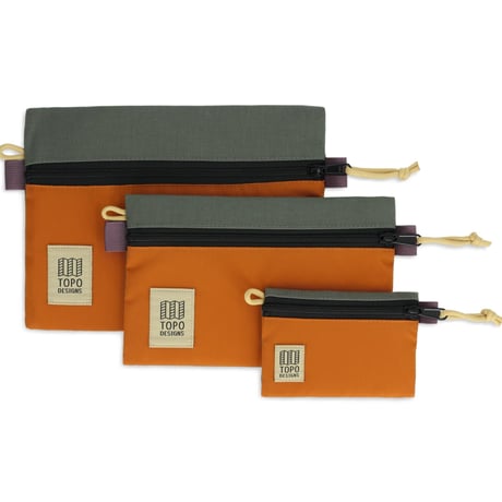 TOPO DESIGNS ACCESSORY BAG-S  Canvas Beetle/Spice