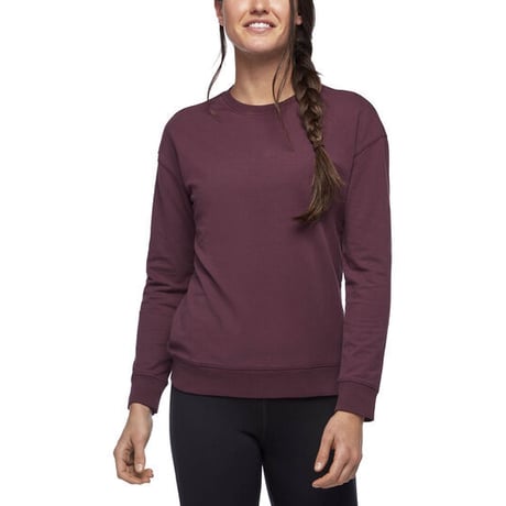 BLACK DIAMOND BASIS CREW WOMENS Plum