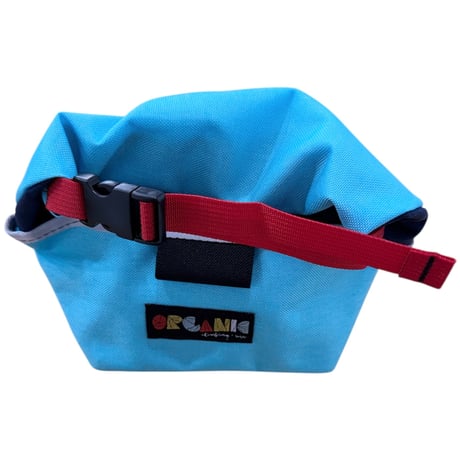 ORGANIC CLIMBING SNACK SACK CHALK BUCKET Navy x Ice
