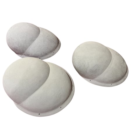 Enter-Prises Bubble Macro  Set of 3 E/P Grey