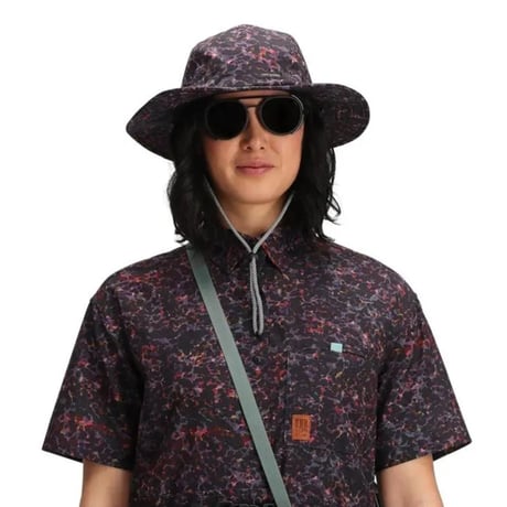 TOPO DESIGNS SUN HAT Black Meteor