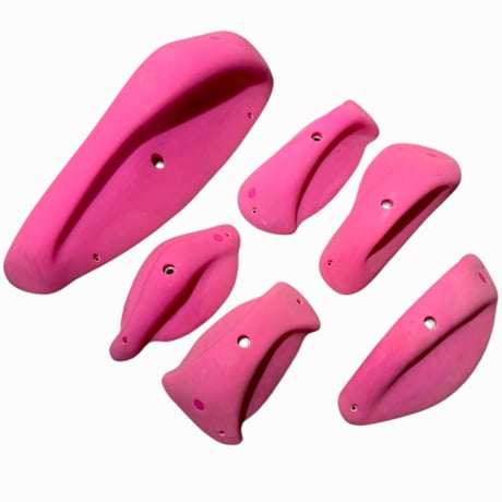 THERIVE CLIMBING HOLD Loaf Pinches Pink