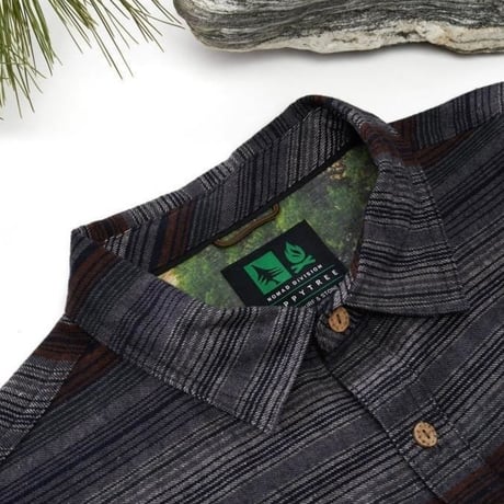 HIPPY TREE SANTIAGO FLANNEL Grey