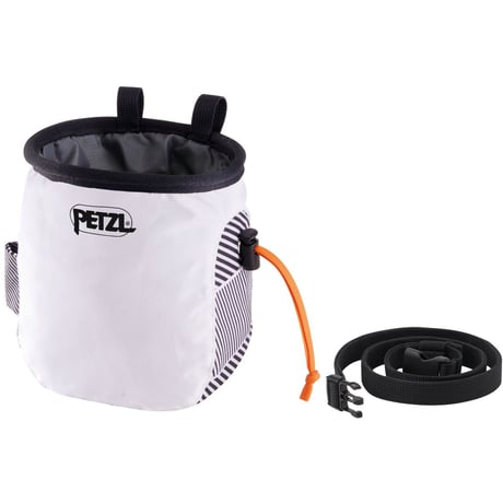 PETZL CHALK BAG SAKA White Dazzle