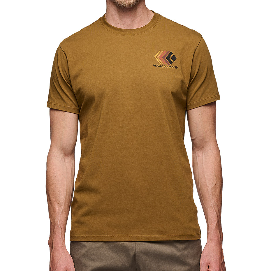 BLACK DIAMOND FADED TEE Dark Curry | The Ranch BLACK DIAMOND FADED TEE Dark Curry | The Ranch