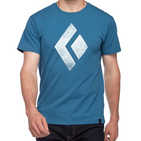 BLACK DIAMOND CHALKED UP TEE Astral Blue