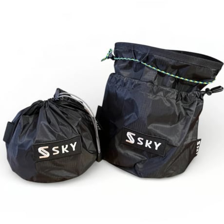 SKY Drop L Bouldering Chalk Bag Black 1