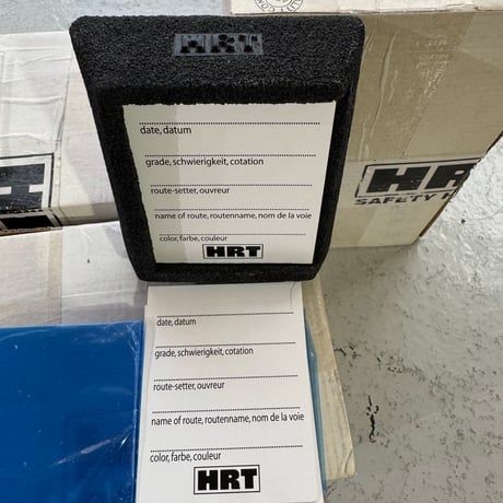 HRT ROUTE LABEL HOLDS -2pcs