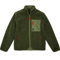 TOPO DESIGNS SHERPA JACKET - MEN'S Olive