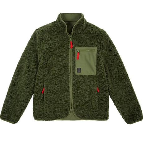 TOPO DESIGNS SHERPA JACKET - MEN'S Olive