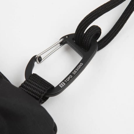 TOPO DESIGNS MOUNTAIN ACCESSORY SHOULDER BAG Black