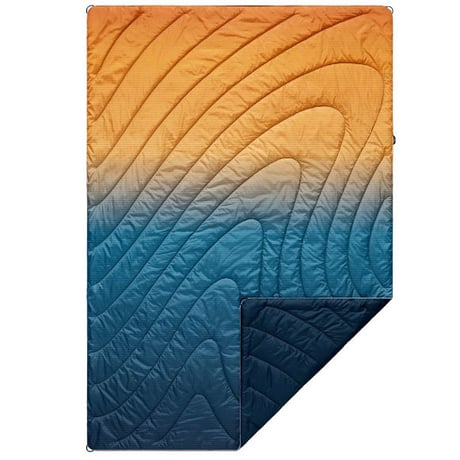 RUMPL ORIGINAL PUFFY BLANKET Sunset Fade