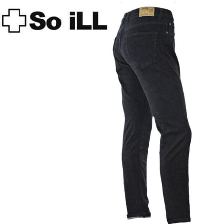 SOILL DENIM JEANS Black Denim