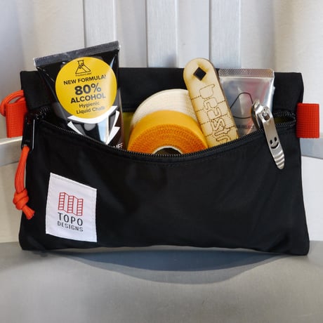 TOPO DESIGNS ACCESSORY BAG-S  Nylon Black