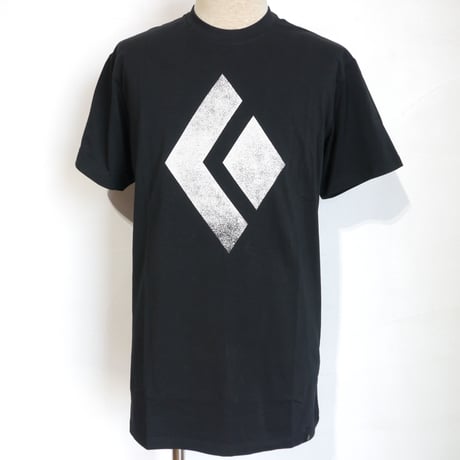 BLACK DIAMOND CHALKED UP TEE Black