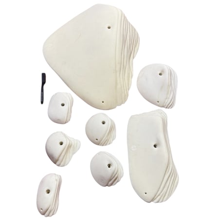 METOLIUS NEW WEAVE SET OF 8  White