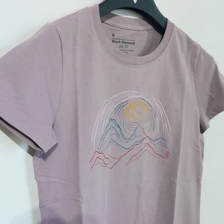 BLACK DIAMOND  SUMMIT SCRIBBLE TEE WOMEN'S Wood Violet