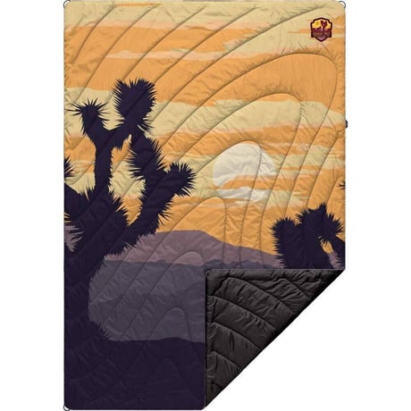 RUMPL ORIGINAL PUFFY BLANKET Joshua Tree