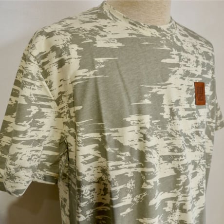 TOPO DESIGNS SPLINTERED TEE - MEN'S Sand Multi
