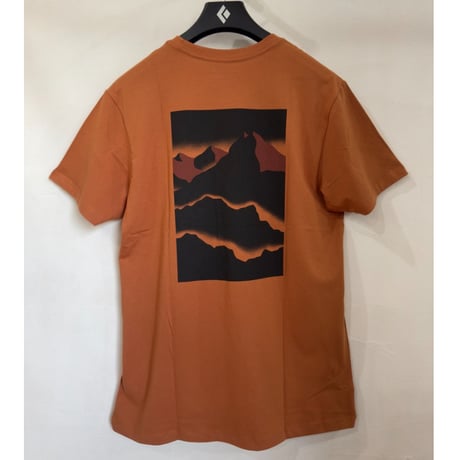 BLACK DIAMOND  MOUNTAINSCAPE TEE Moab Brown
