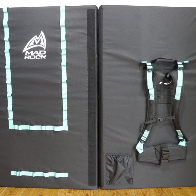 MAD ROCK DUO PAD Black/Turquoise | The Ranch Cl