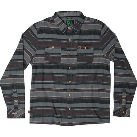 HIPPY TREE ASHBURY FLANNEL Slate